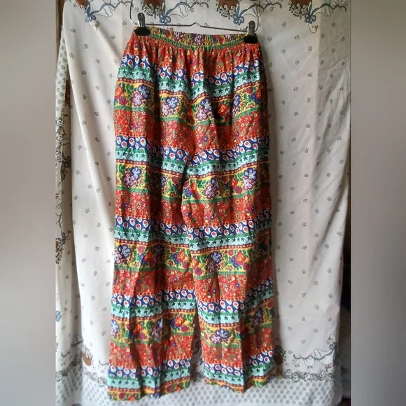 Colorful Straight Leg Pants - Picture 2 of 6